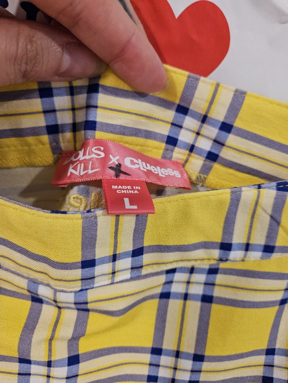 Dolls Kill Clueless Mini Skirt (L) - Picture 3 of 6